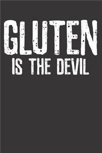 Gluten Free Celiac Disease Notebook Journal
