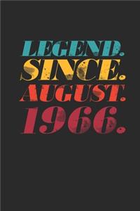 Legend Since August 1966