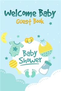 Welcome Baby Guest Book