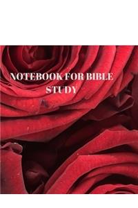 Notebook for Bible Study