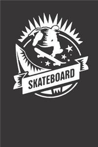 Notebook for sk8er sk8 longboard skate ollie
