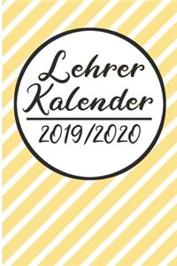 Lehrer Kalender 2019 / 2020