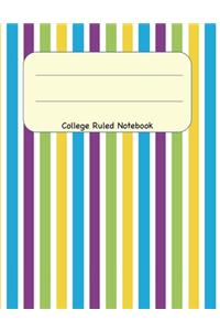 College Ruled Notebook