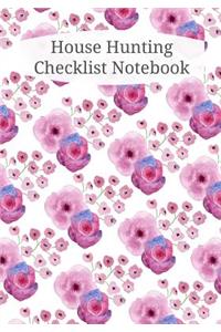 House Hunting Checklist Notebook
