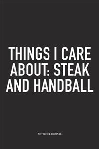 Things I Care About