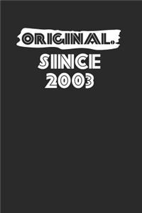 Original Since 2003