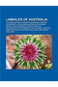 Lamiales of Australia
