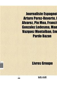 Journaliste Espagnol