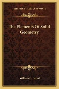 Elements of Solid Geometry