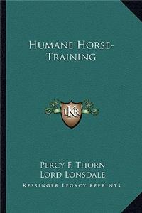 Humane Horse-Training