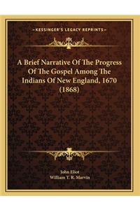 A Brief Narrative Of The Progress Of The Gospel Among The Indians Of New England, 1670 (1868)