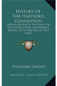 History of the Hartford Convention