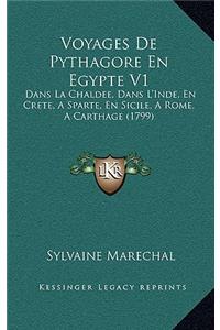 Voyages De Pythagore En Egypte V1