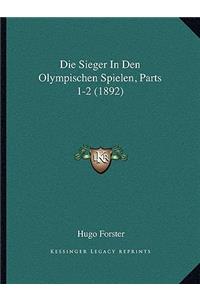 Sieger In Den Olympischen Spielen, Parts 1-2 (1892)