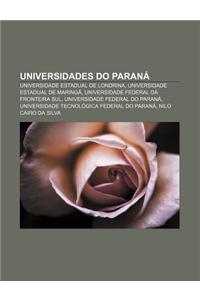 Universidades Do Parana