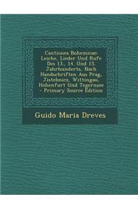 Cantiones Bohemicae