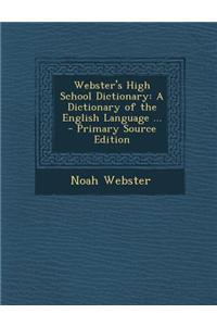 Webster's High School Dictionary