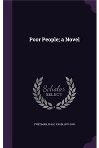 Poor People; a Novel
