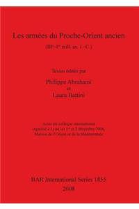 Les armées du Proche-Orient ancient (IIIe-Ier mill.av. J. -C.)