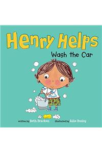 Henry Helps Wash the Car