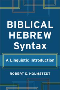 Biblical Hebrew Syntax