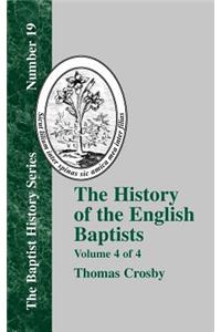 History of the English Baptists - Vol. 4