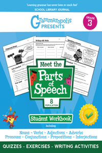 Parts of Speech Workbook, Grade 3