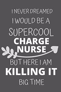 I Never Dreamed I Would Be a Supercool Charge Nurse But Here I am Killing It Big Time