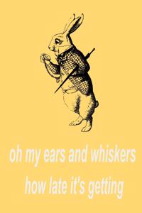 oh my ears and whiskers how late it's getting