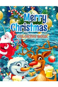 Merry Christmas Coloring Book