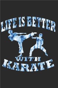 Karate Notizbuch
