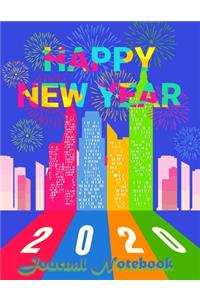 Happy New Year 2020 Journal Notebook