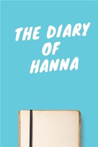 The Diary Of Hanna A beautiful personalized