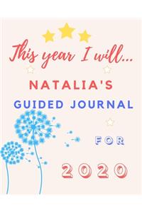 This Year I Will Natalia's 2020 Guided Journal
