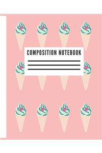 Wide Ruled Composition Notebook