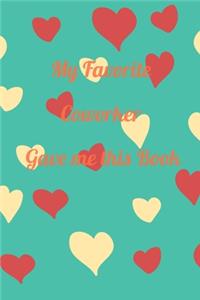 My Favorite Coworker Gave me this Book.