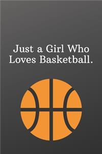 Just a Girl Who Loves Basketball.