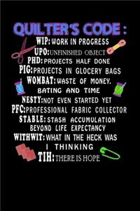 Quilter's code