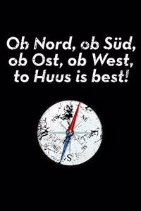 Ob Nord, ob Süd, ob Ost, ob West, to Huus is best!