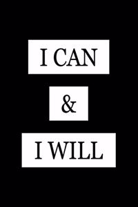 I Can & I Will