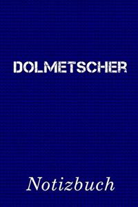 Dolmetscher Notizbuch