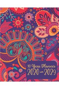 Ten Year Planner 2020-2029