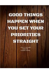 Good Things Happen When You Set