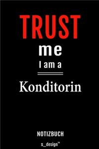 Notizbuch für Konditoren / Konditorin