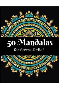 50 Mandalas for Stress-Relief
