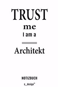 Notizbuch für Architekten / Architekt / Architektin