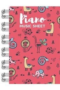 Piano Music Sheet