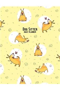 Dog Sitter Daily Planner