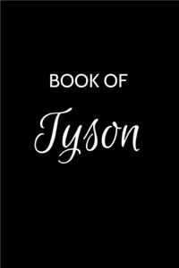 Tyson Journal Notebook