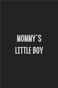 Mommy's Little Boy